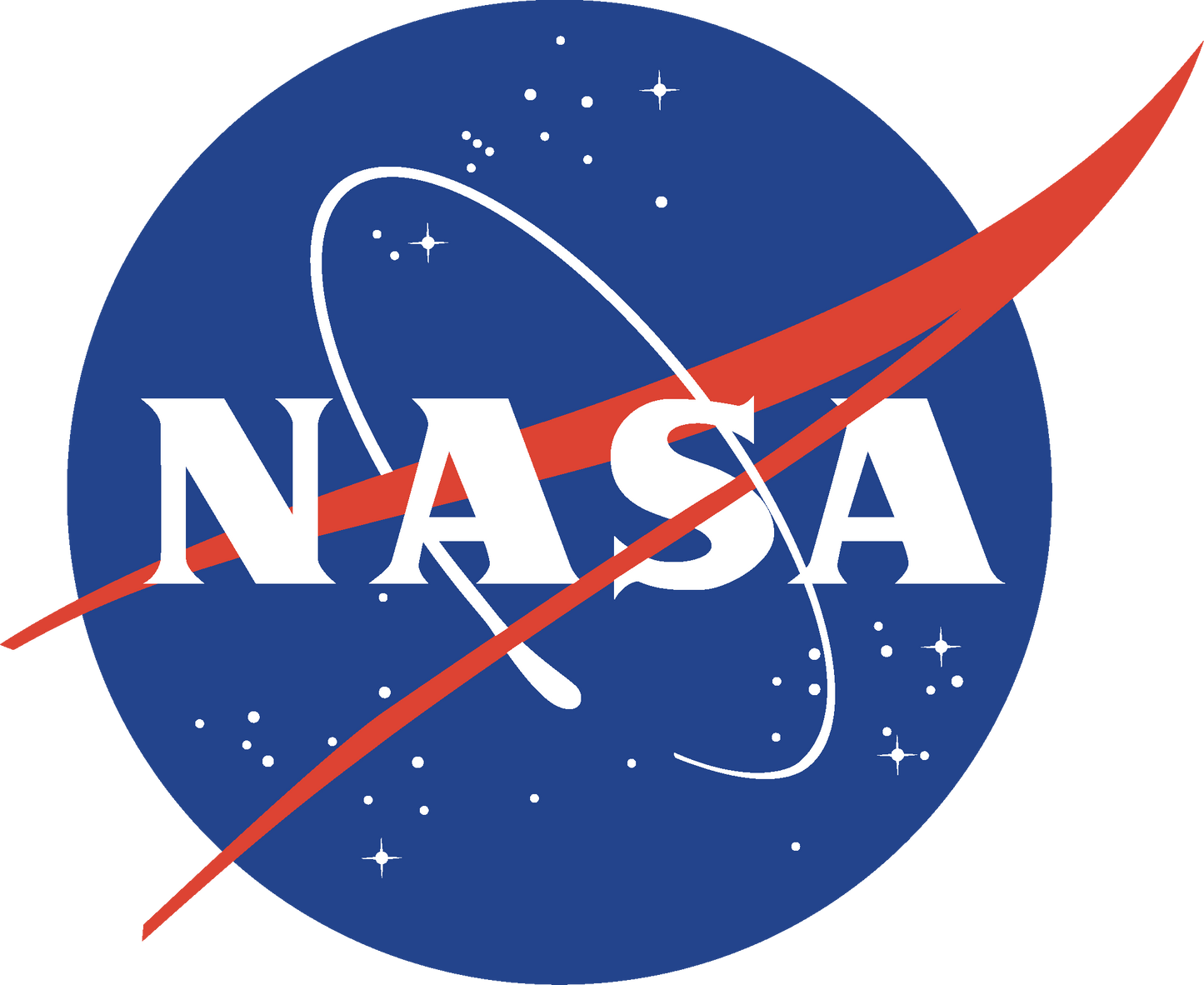 NASA Svg, Nasa Logo Svg, NASA Circle Logo, 3 Color Layered SVG, Cricut File Svg, Nasa Cut File, Nasa Vector , clipart Space Science
