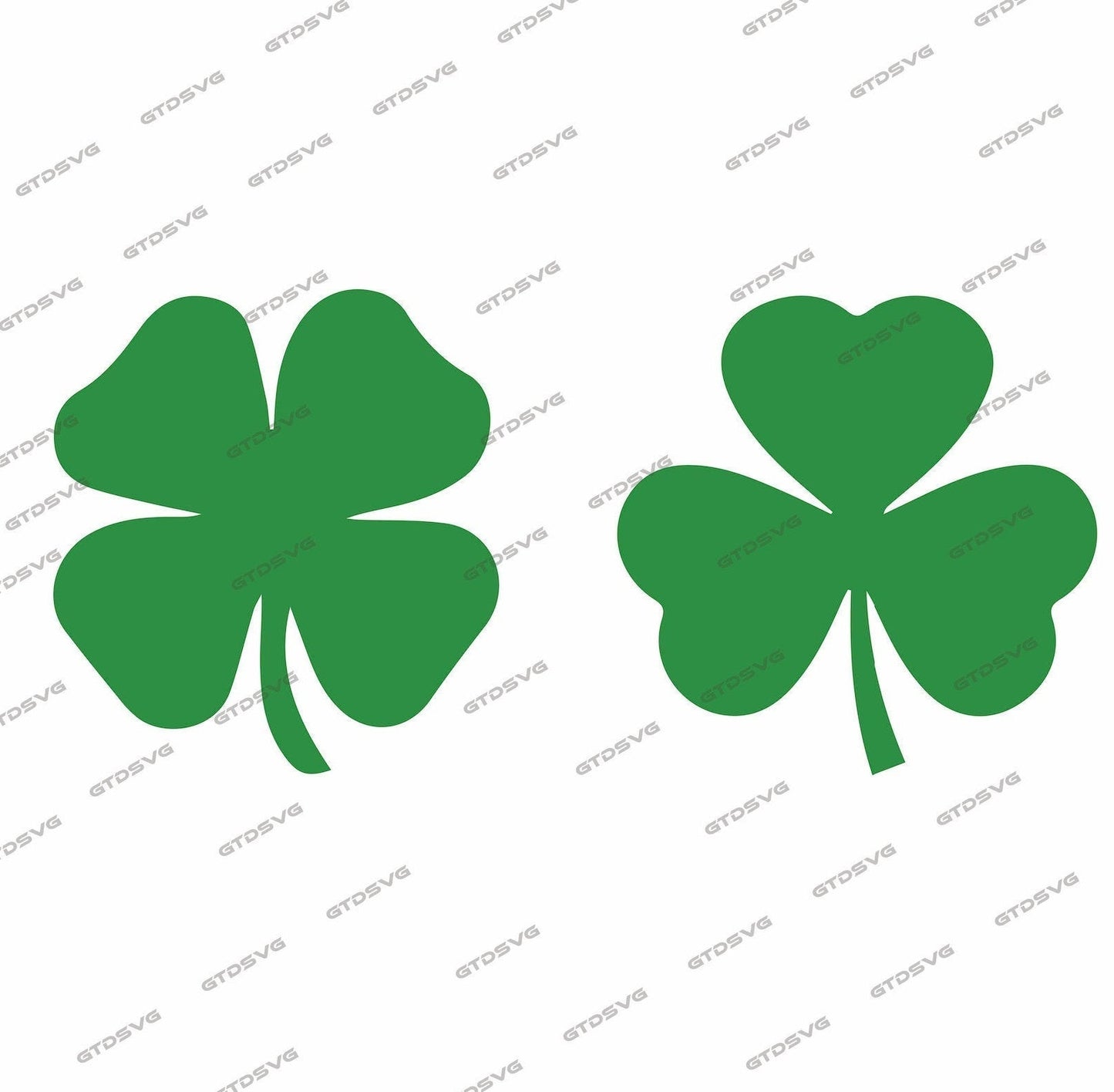 Shamrock SVG, Saint Patricks Day Svg Cricut cut files,Clover Leaf Vector, St patricks day shirt ,Clover Leaf Svg dxf, Shamrock Clipart