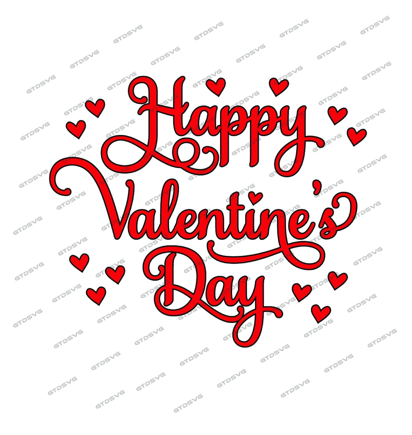 Happy Valentine's Day Svg, Valentine svg, Valentines svg, Valentine's Day svg, Valentines Day svg, silhouette, Clipart, Cricut