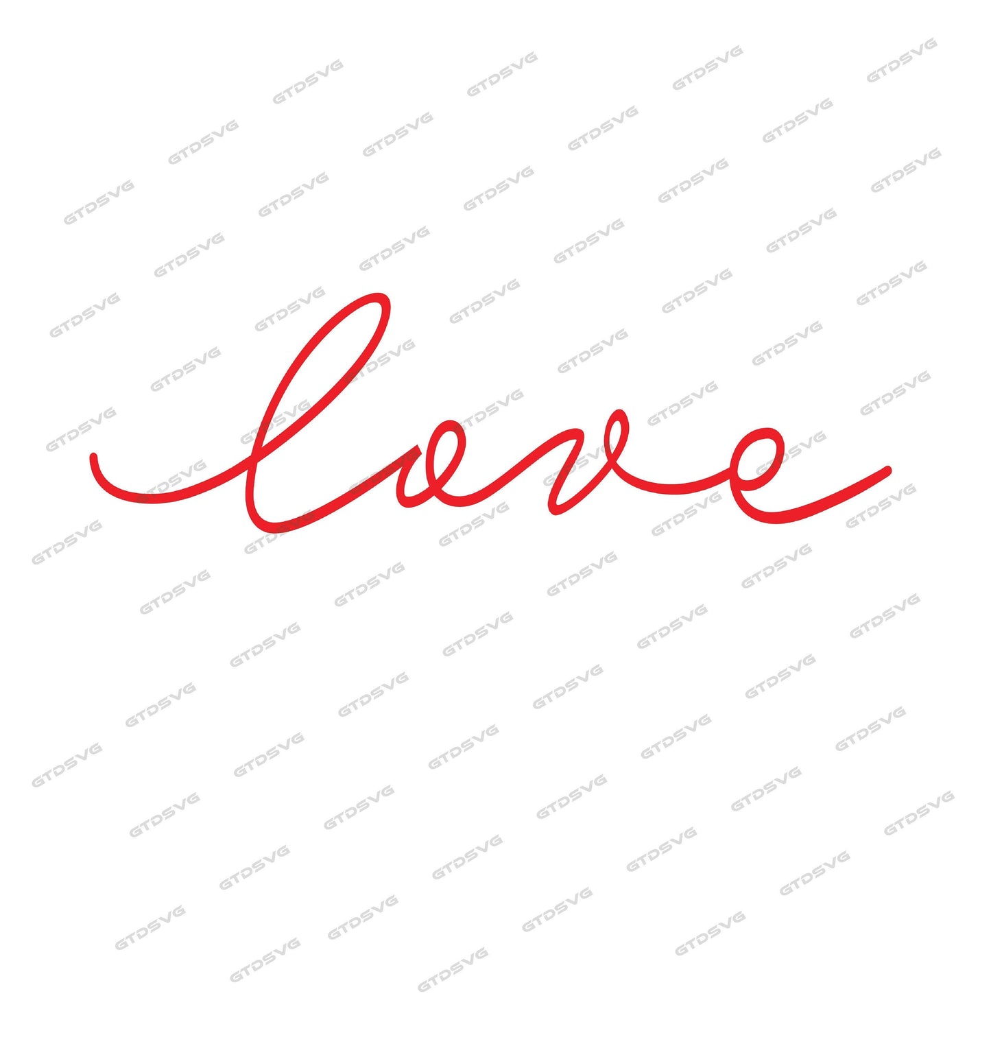 Love Valentine SVG, Valentine SVG, Love SVG, CriCut, silhouette, Dxf,  Clipart, Love word svg, Love word script