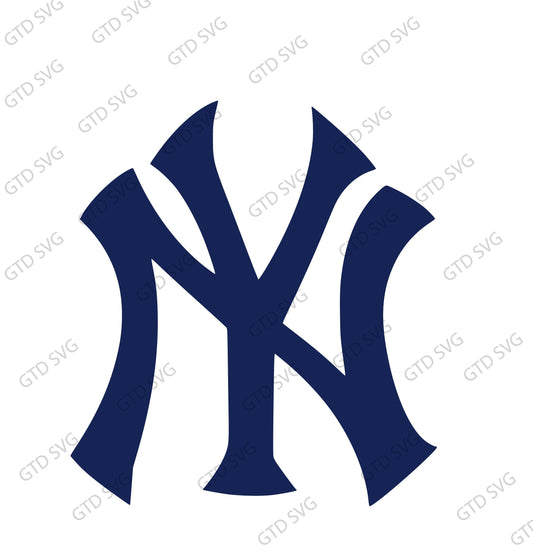 New York Yankees Svg |New York Yankees Baseball Emblem Logo SVG,  NY Yankees Svg Cut File, Svg, Dxf, Png, Pdf, Cricut
